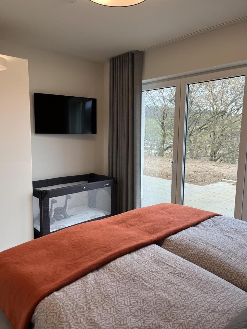 Diemelblick Acht - Ferienhaus Fuer 6 Personen Mit Sauna, Garten Und Dachterrasse Mit Panoramablick Heringhausen Exterior foto